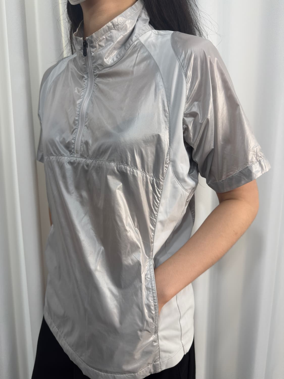 mizuno silver top 상품이미지3
