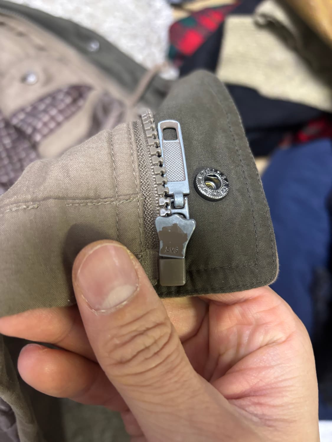 일본판 폴리 후드 자켓 사이즈 105-110 상품이미지6