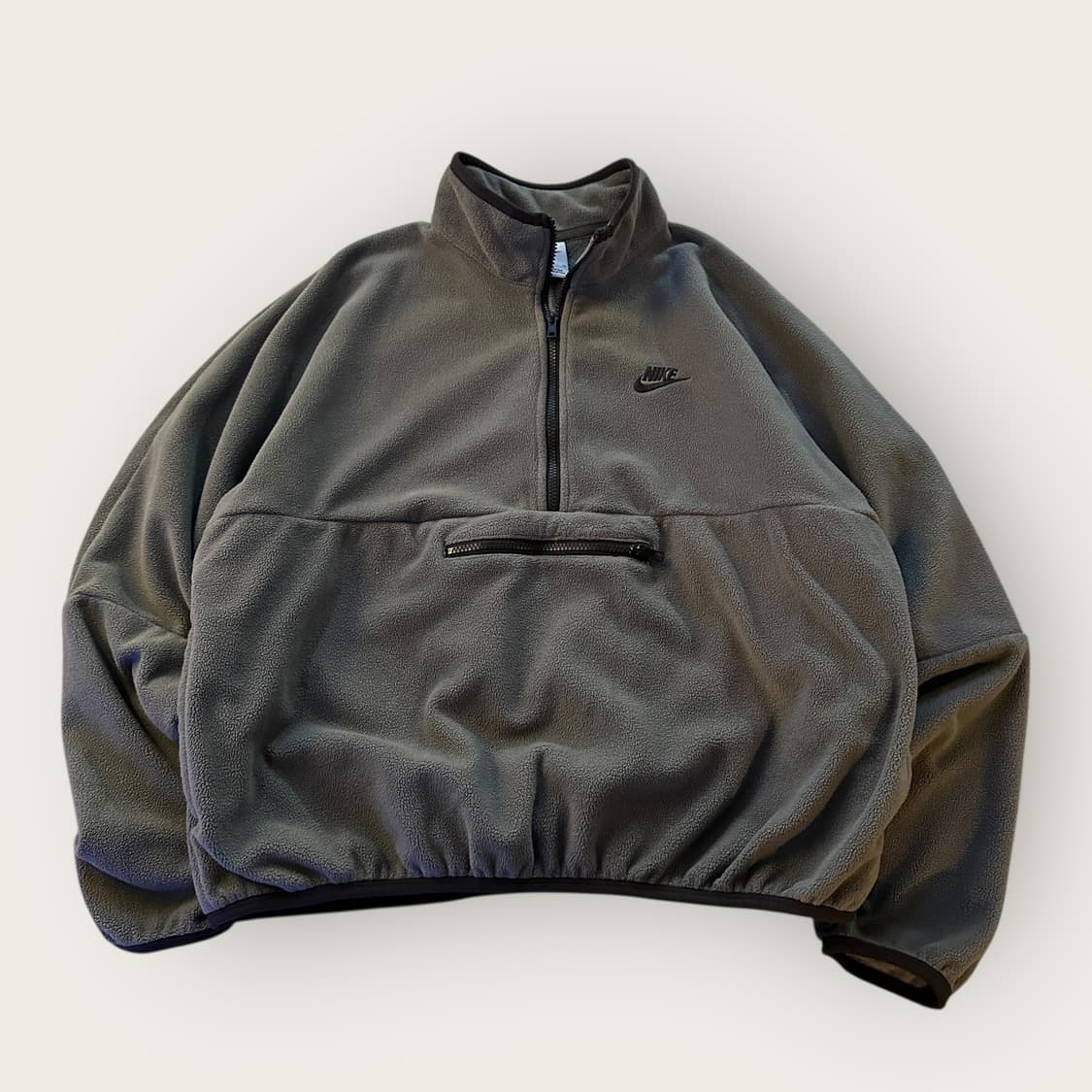 나이키 블루그레이 하프 플리스 반집업 상품이미지1