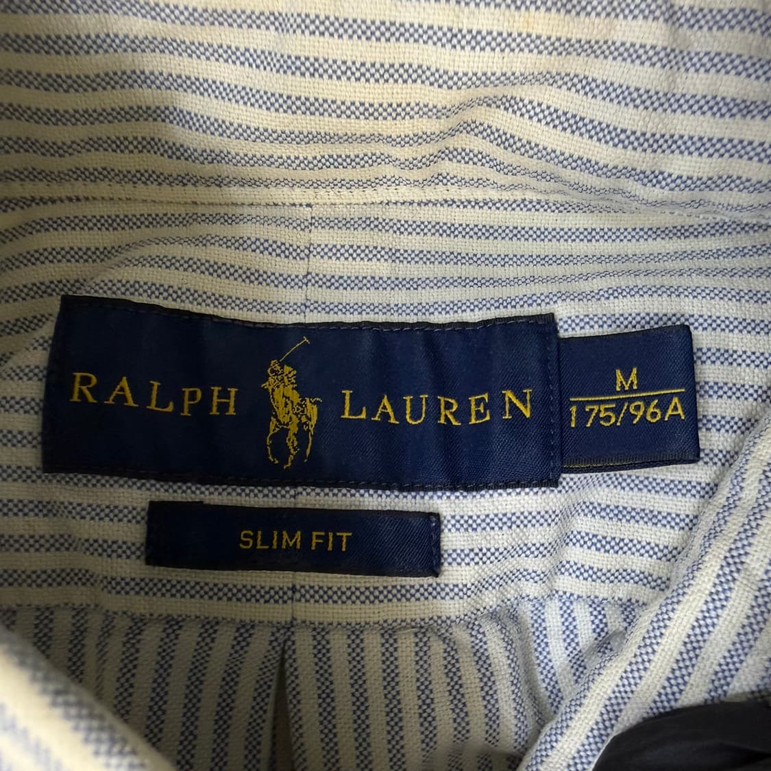 M 폴로랄프로렌 슬림핏 스트라이프 셔츠 0317T 상품이미지3