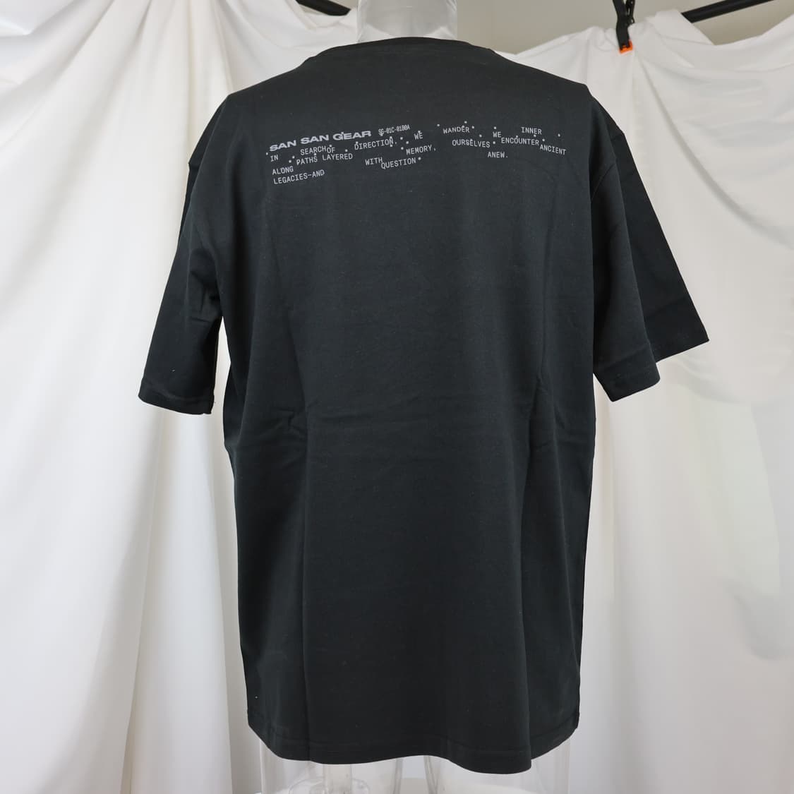 산산기어 로고 반팔 티셔츠 26SS 블랙 스카이블루 화이트 전사이즈 상품이미지3