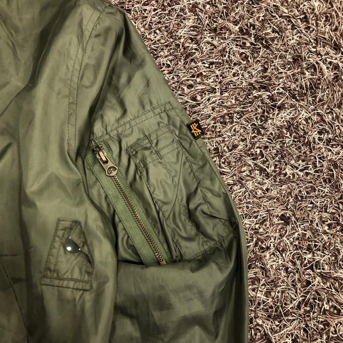 알파인더스트리 MA-1 봄버 플라이트 항공 자켓 상품이미지3