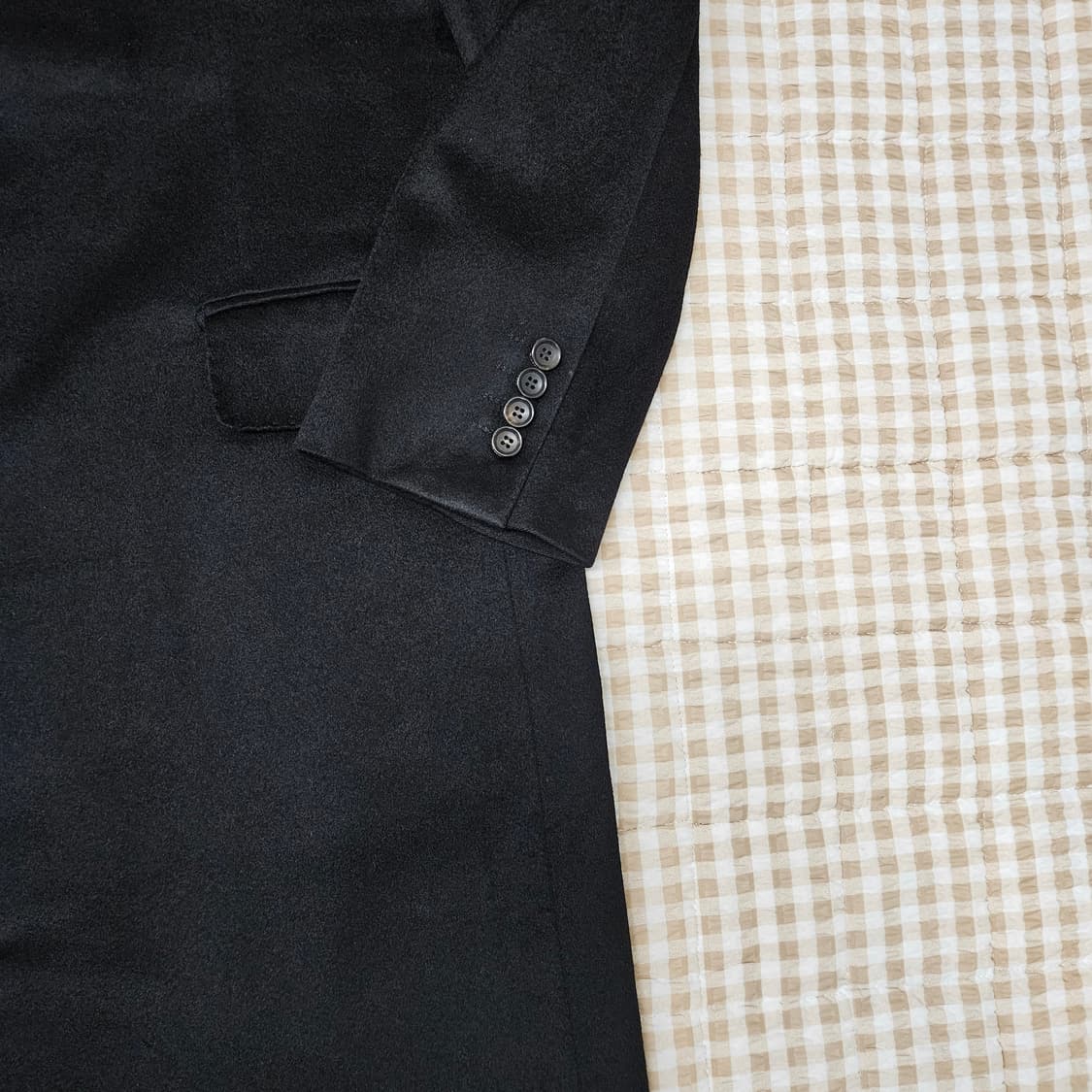 D'URBAN 캐시미어100 롱코트 남자100 상품이미지4