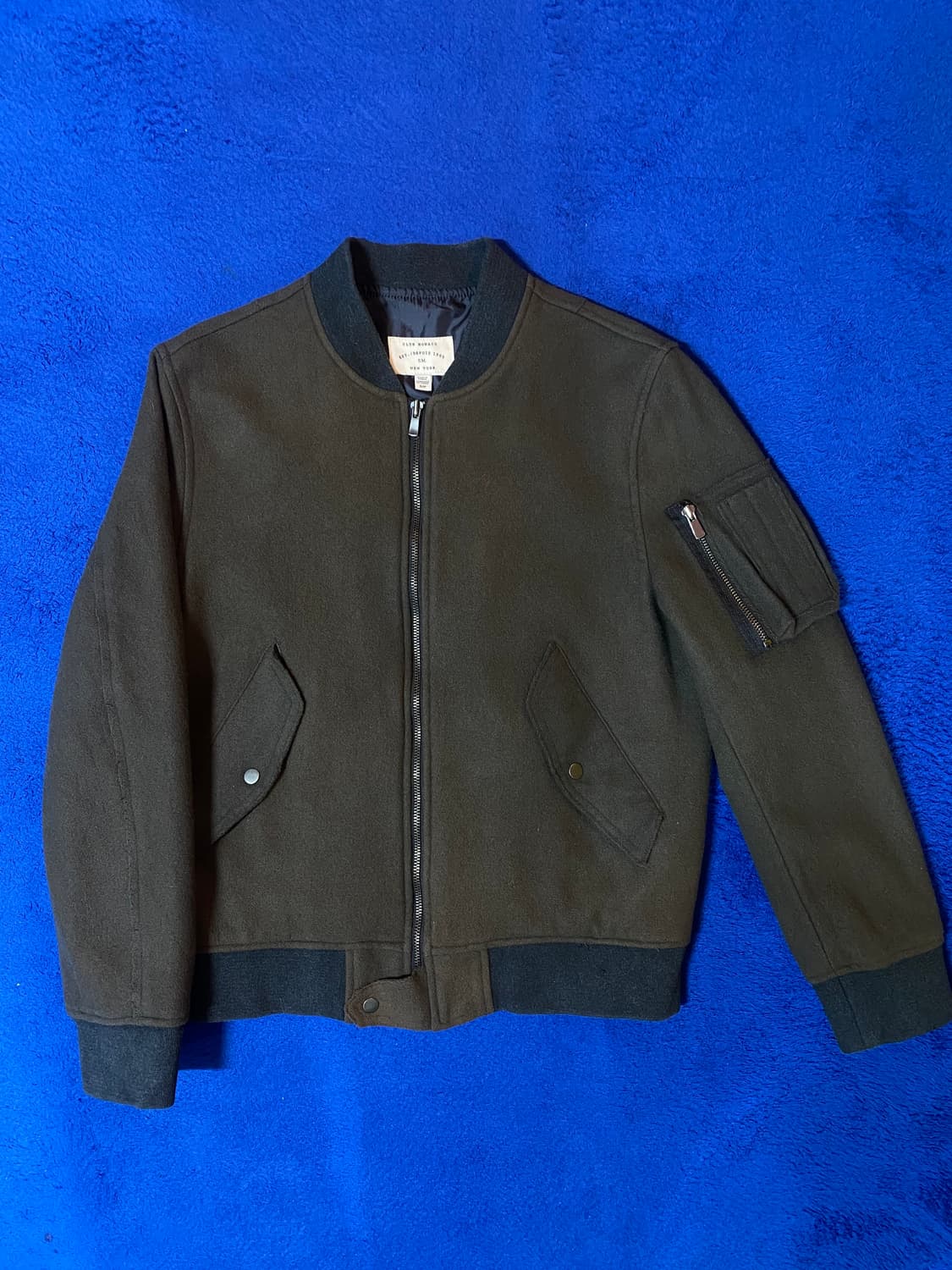 Club Monaco 클럽모나코 카키 봄버 자켓 S 상품이미지2