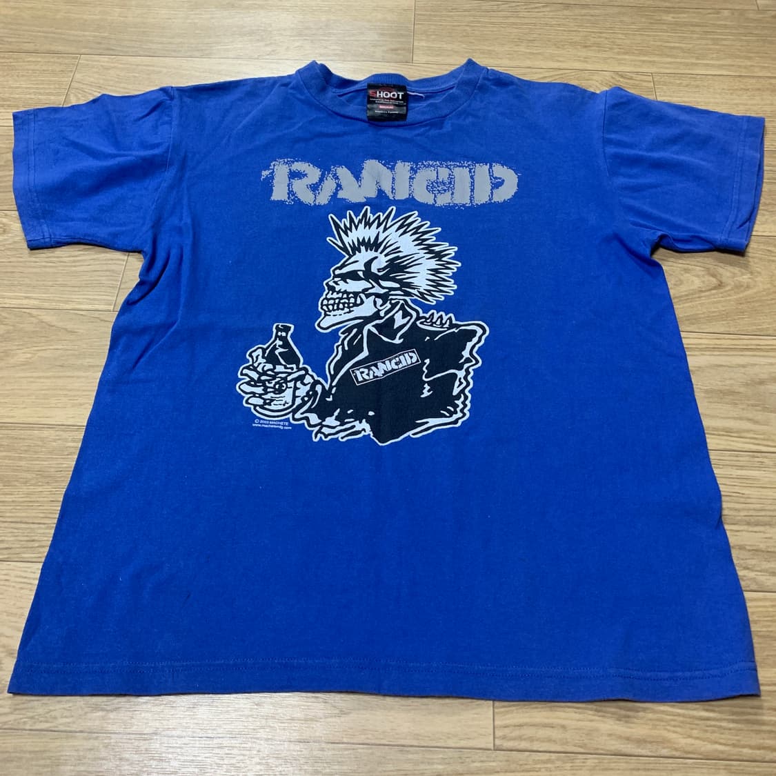 M]03년 오리지널 빈티지 랜시드(RANCID) 밴드 티셔츠 상품이미지1