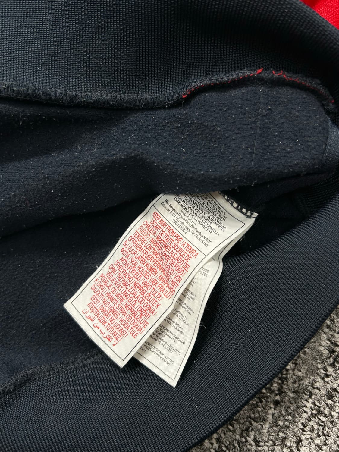 나이키 00s 레드 네이비 트랙탑 져지 M 상품이미지7