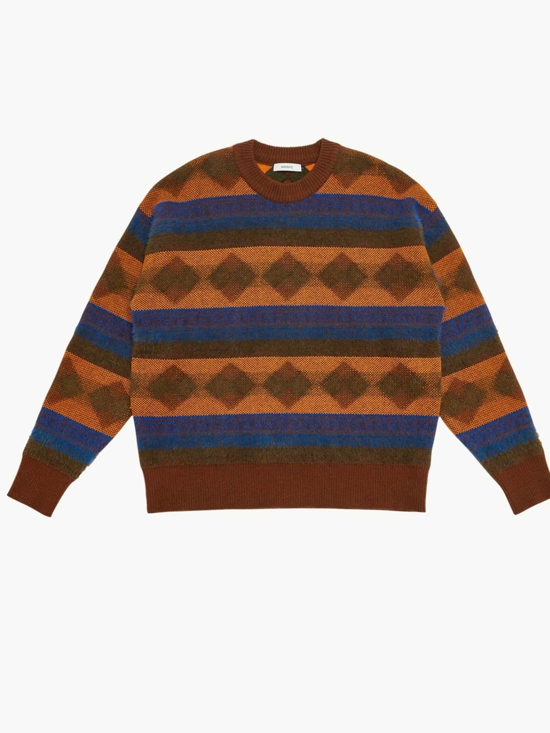 아모멘토 22FW 자카드 니트 풀오버 M 상품이미지2