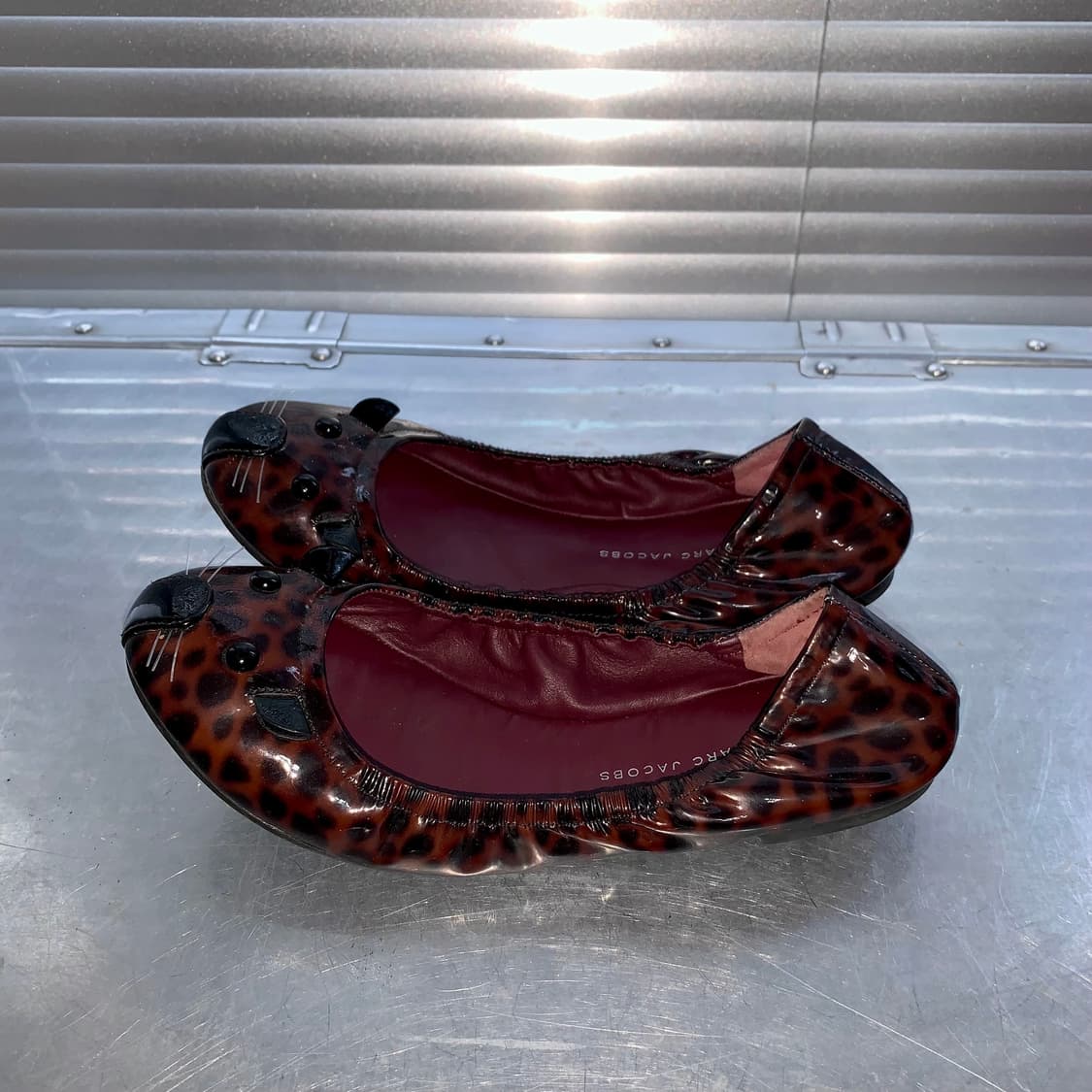 00s 마크 제이콥스 스웨이드 마우스 발레 플랫 상품이미지2