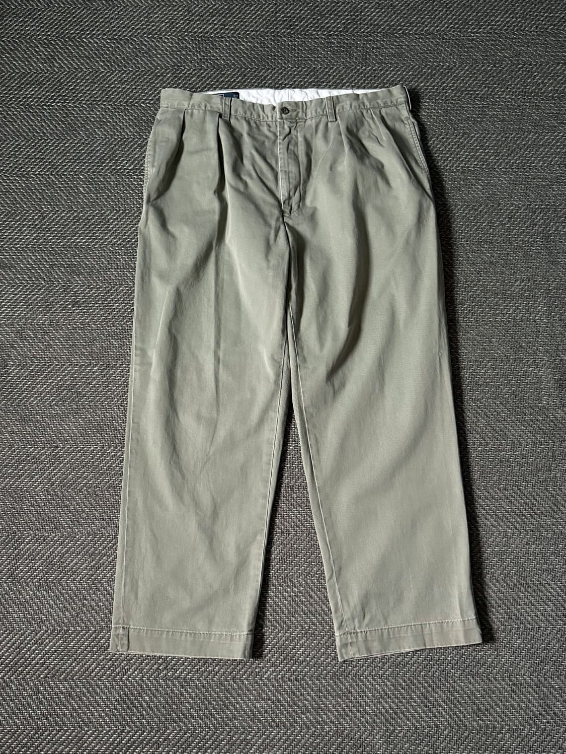 (38) 폴로 랄프로렌 ANDREW 더블 플리츠 치노 팬츠 상품이미지1