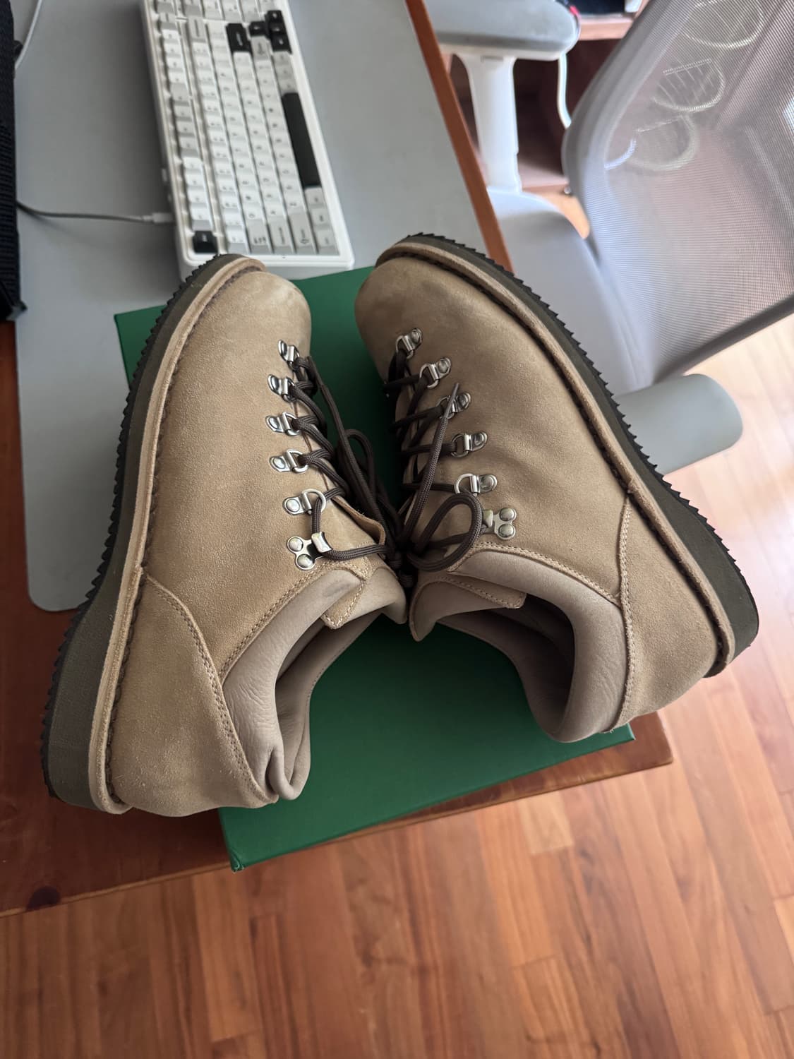 Diemme Roccia Basso Light Taupe Suede 상품이미지5