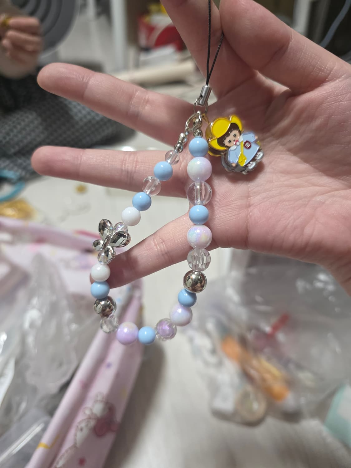 볼펜꾸미기,키링만들기 몬치치 파츠 8종 상품이미지10