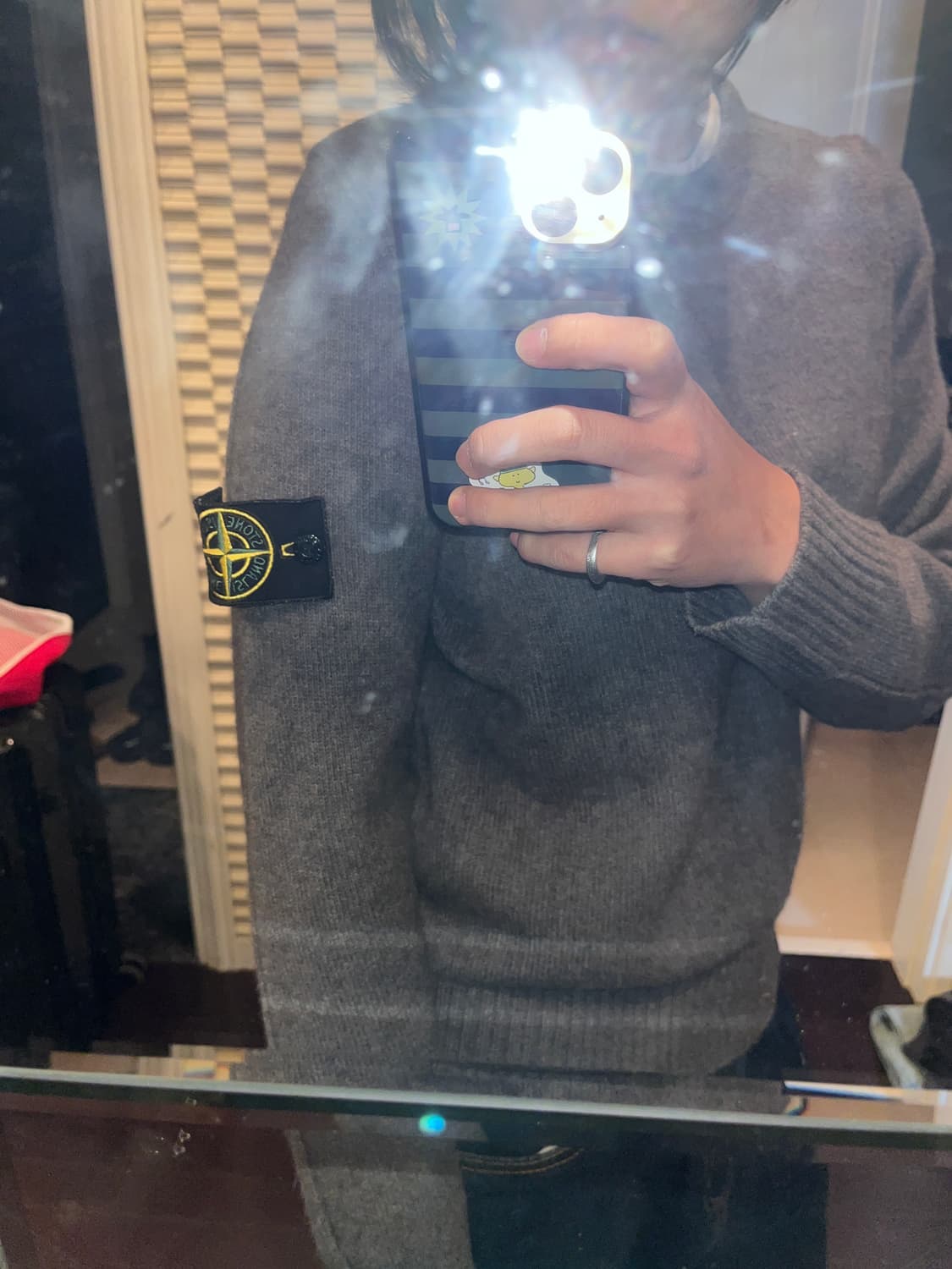 스톤아일랜드 여성 회색 니트 상품이미지6