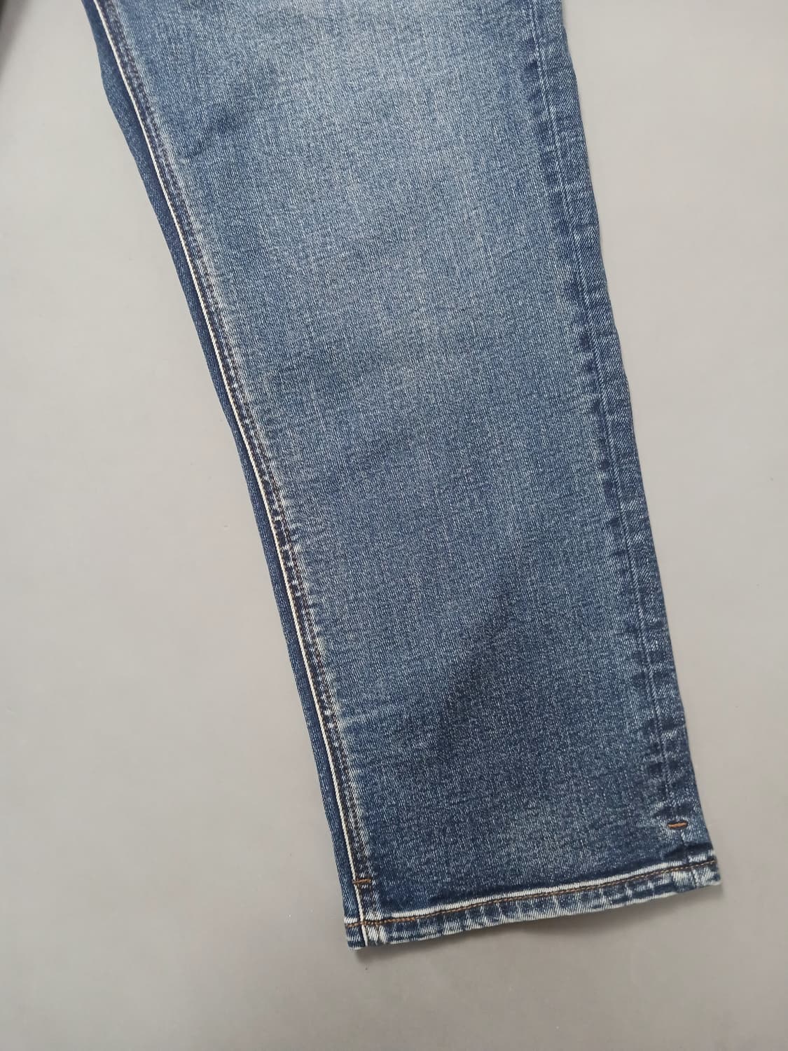 [34] 무신사 스탠다드 중청 테이퍼드 크롭 진 청바지 상품이미지5
