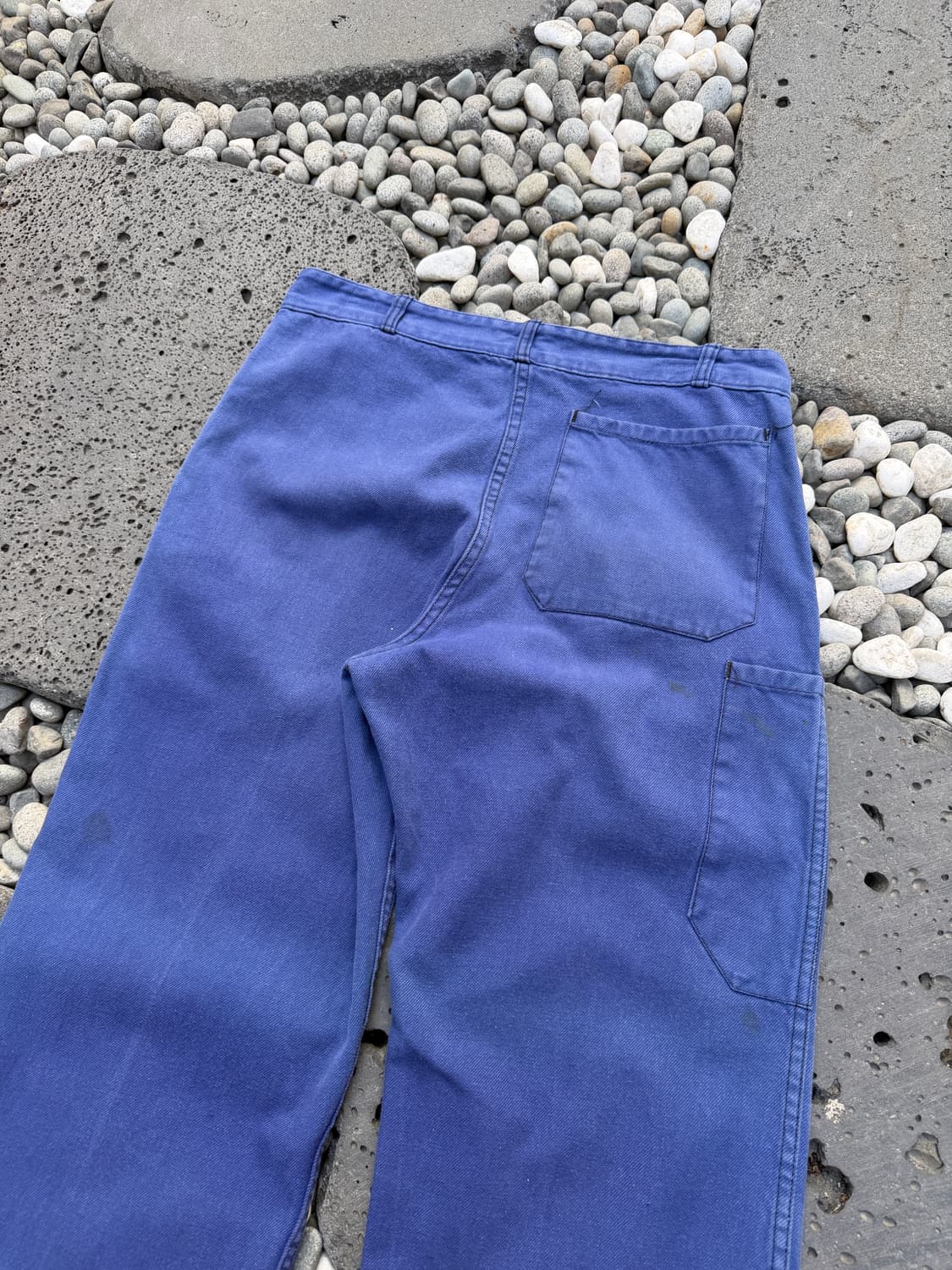 1960s FADED WASHED BLUE FRENCH 프렌치워크팬츠 상품이미지10