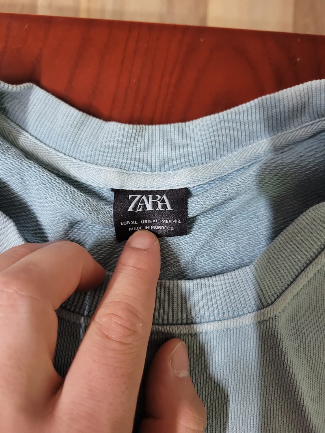 Zara 무지 긴팔 맨투맨 상품이미지2