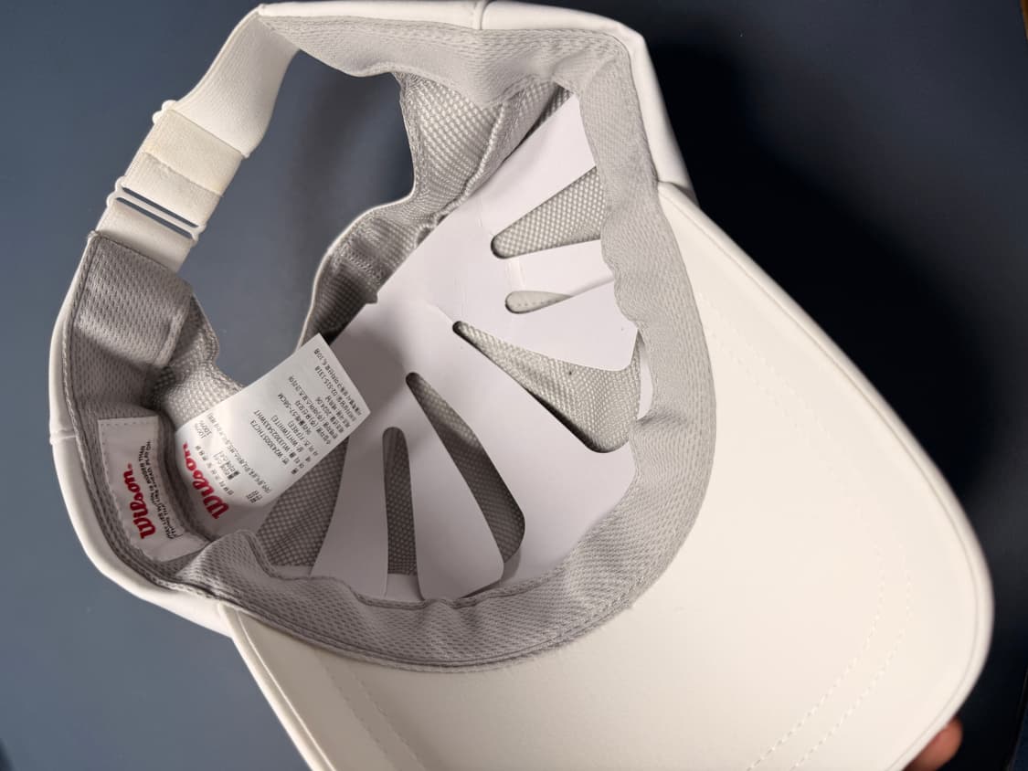 윌슨 테니스 모자 화이트 2025모델 상품이미지2