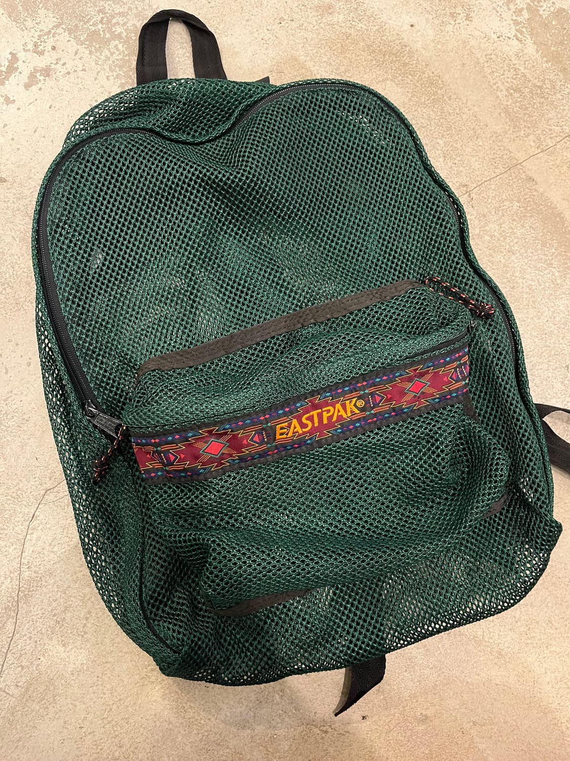 빈티지 90s 이스트팩 메쉬 백팩 상품이미지2