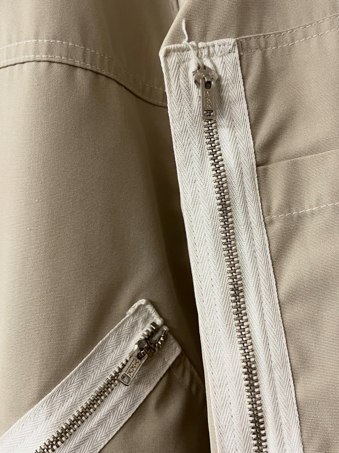 빈티지 VAN JAC 에비에이터 크롭 코튼 자켓 상품이미지6