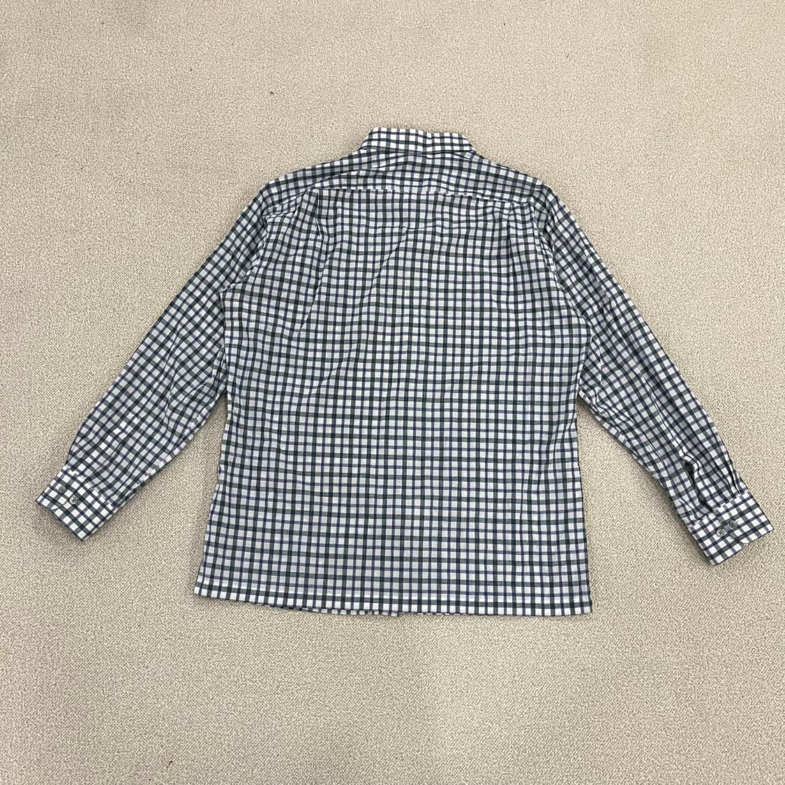 [110] 닥스 체크 린넨 셔츠 남방 0102M1 상품이미지5