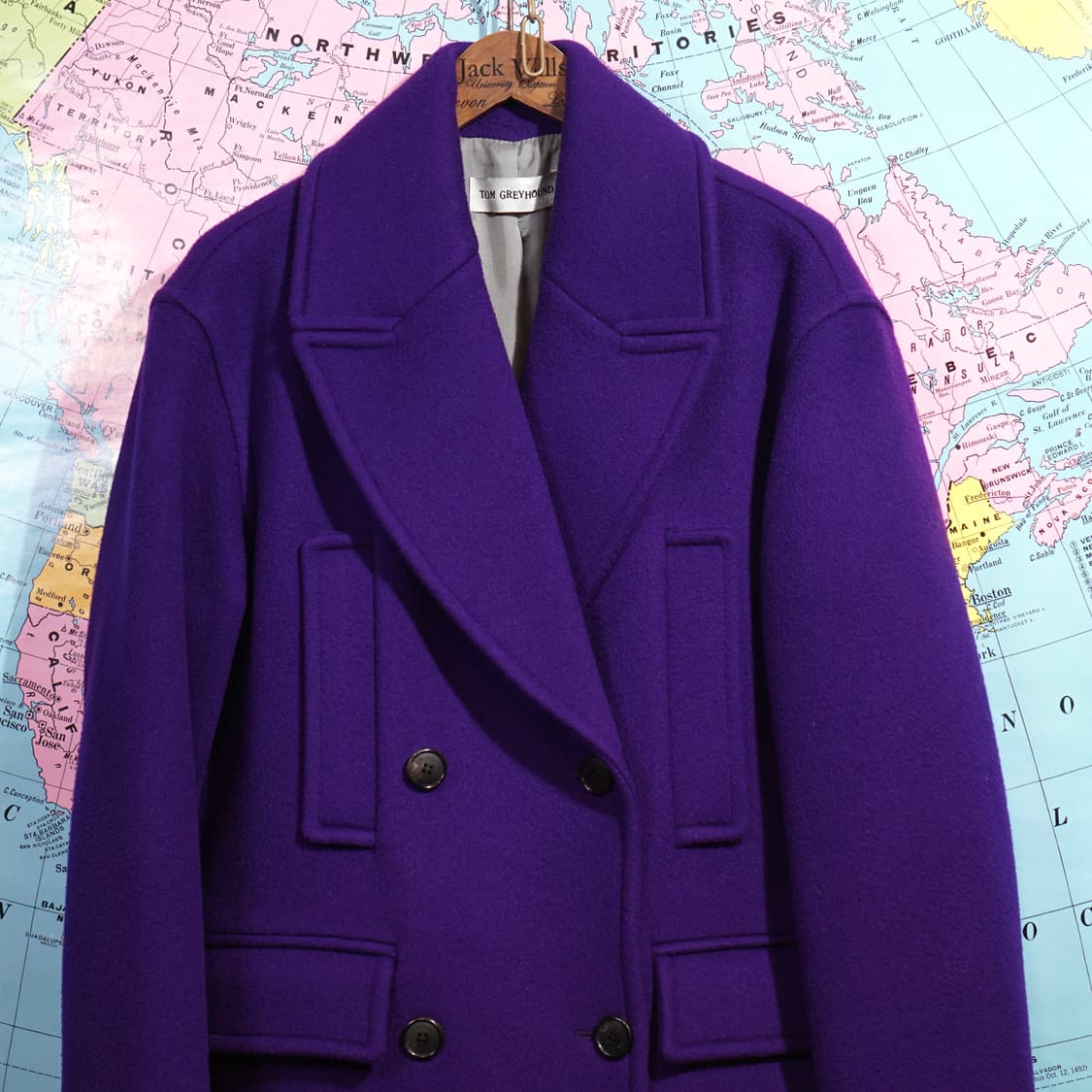 톰그레이하운드 캐시미어 울 코트 상품이미지2