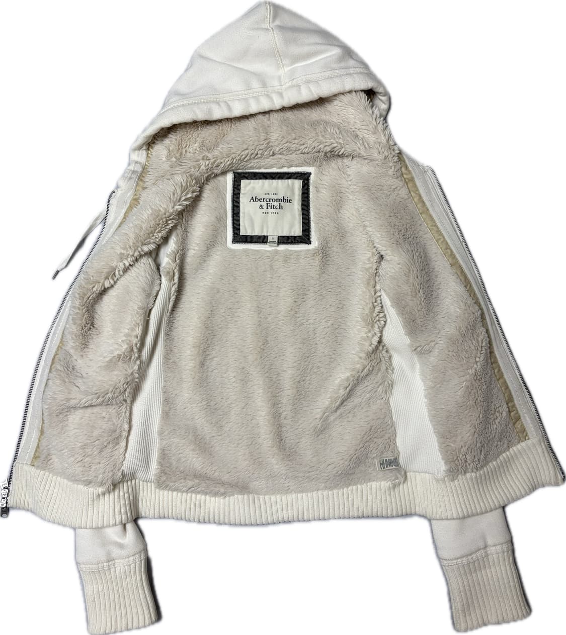 아베크롬비 양털 후드집업 S 딱붙핏 상품이미지4