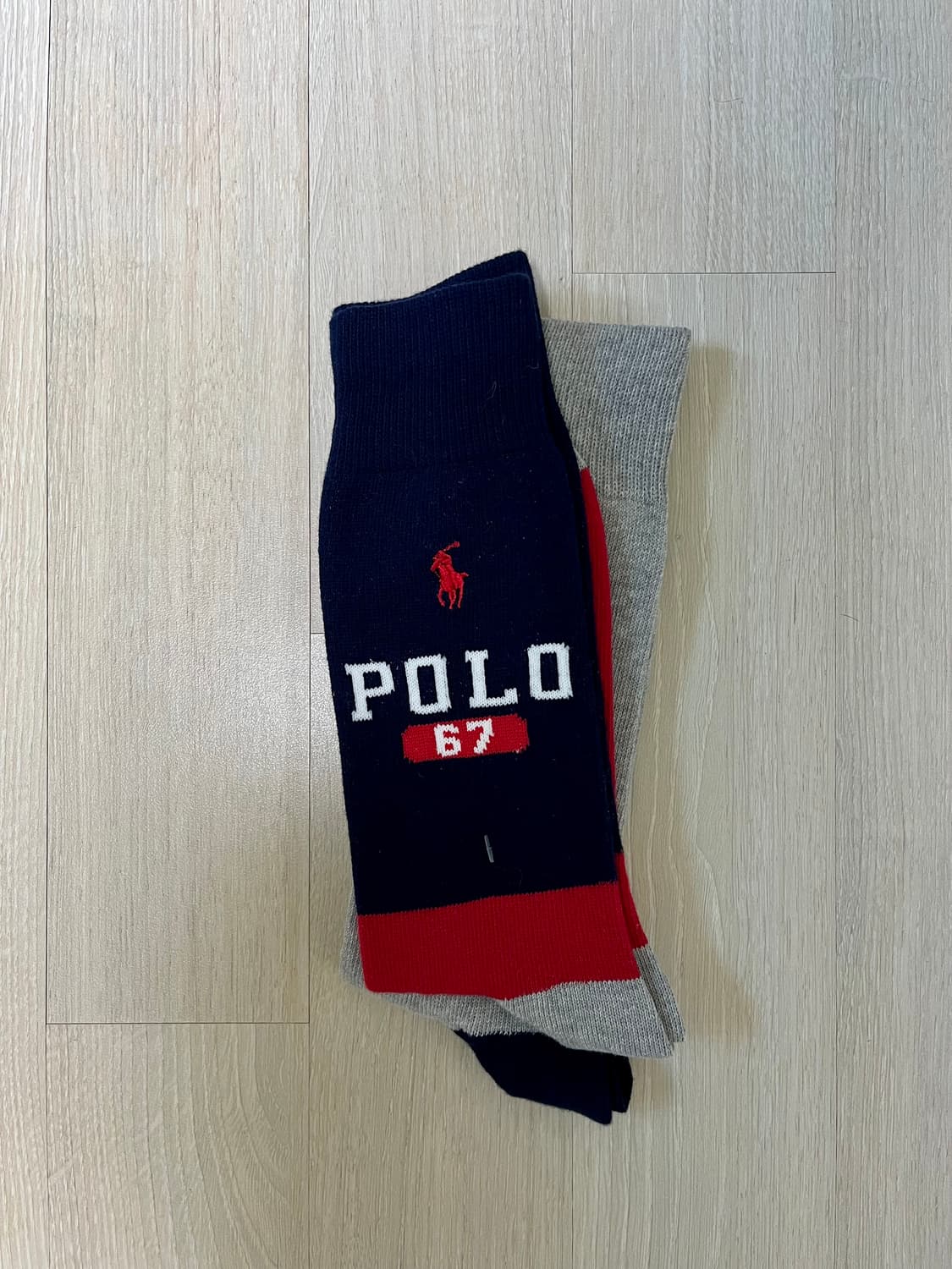 폴로 양말 2pcs 새상품 상품이미지3