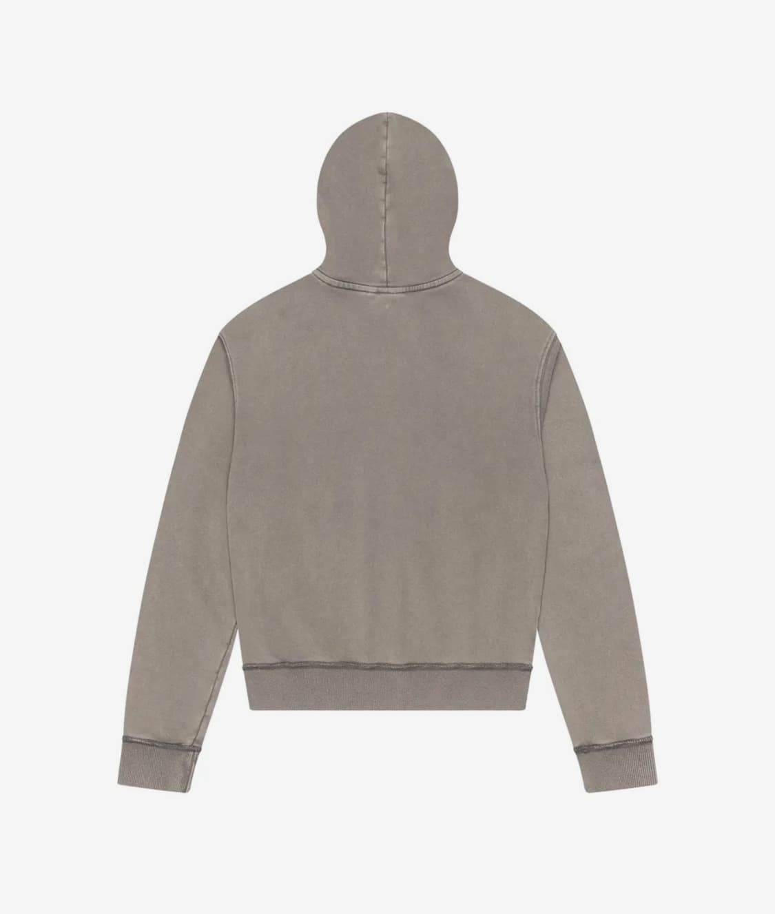 aakam Washed Logo Zip-Up Hoodie 카키 2사이즈 상품이미지2