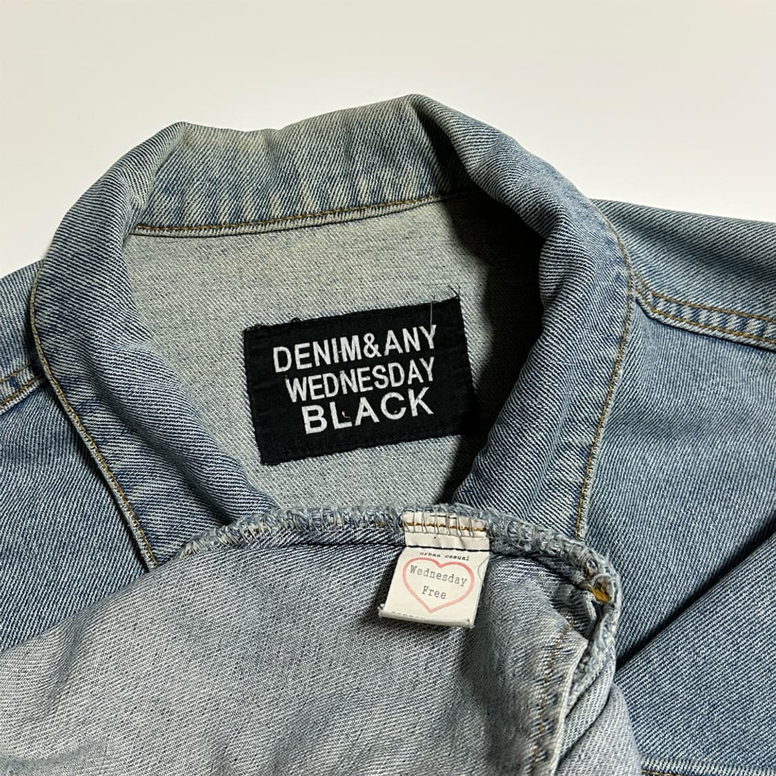 웬스데이 데님 자켓 상품이미지3