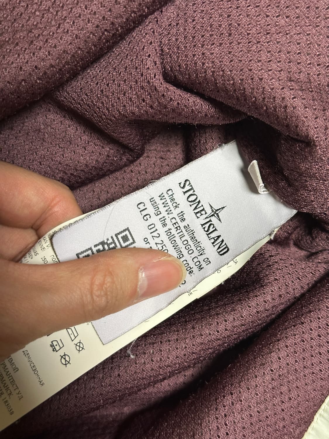 스톤아일랜드 나일론코튼 오버셔츠 자켓 라이트그레이 M 상품이미지5