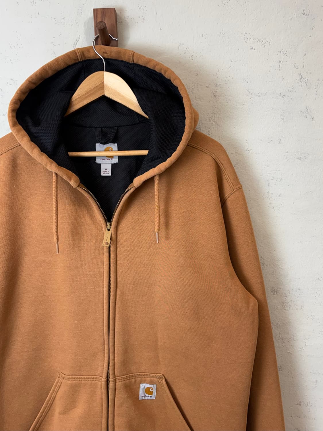 칼하트 빈티지 레인디펜더 써멀 후드집업 된장 상품이미지2