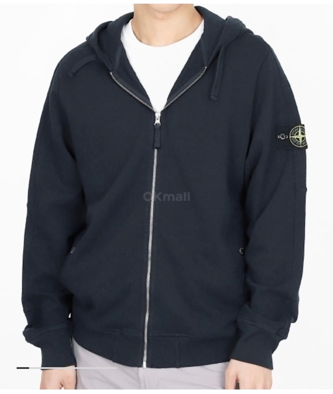 L 24ss 스톤아일랜드 후드집업 네이비 상품이미지1