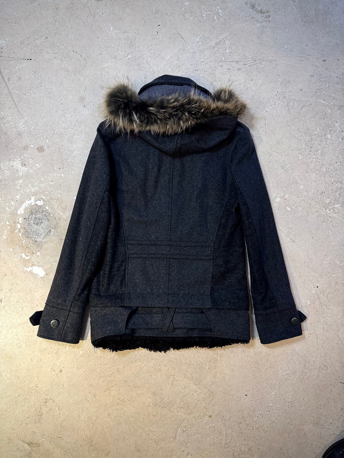 PPFM - Grey Wool Double button Jacket  상품이미지9