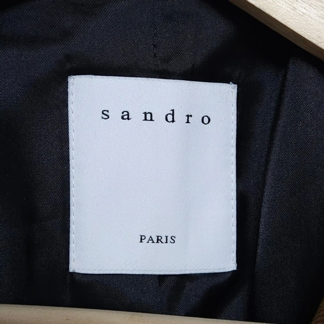 100 SANDRO 산드로 집업 블루종 자켓 브라운 상품이미지7