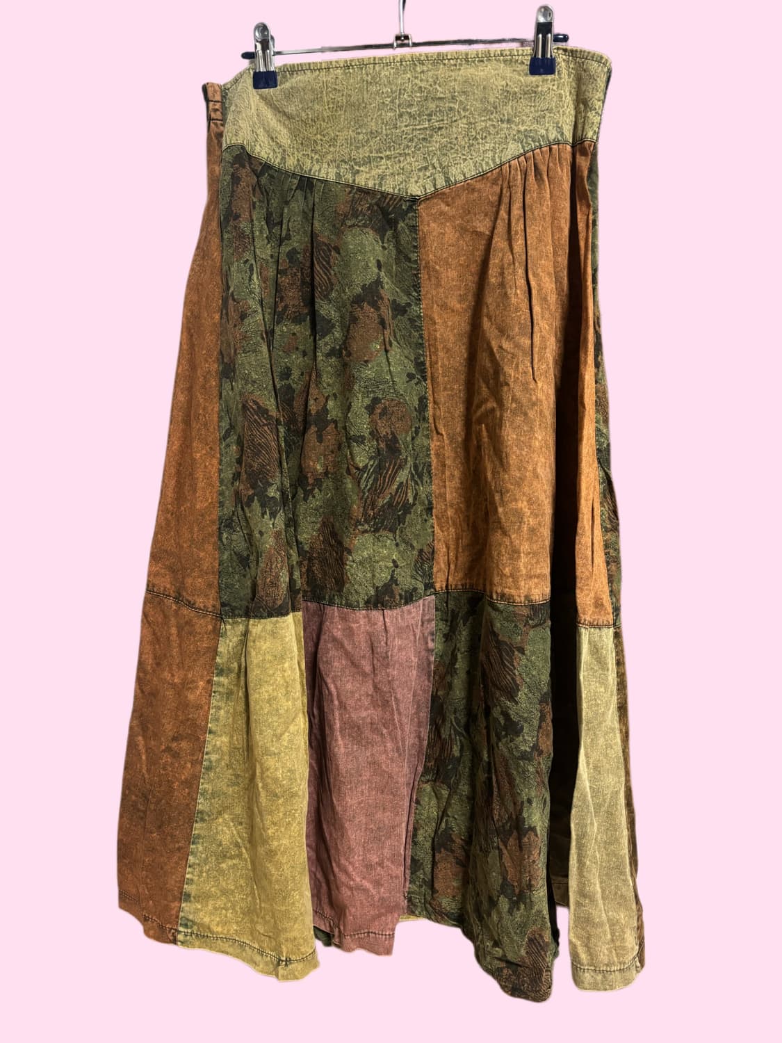 빈티지 패치워크 스커트  상품이미지1