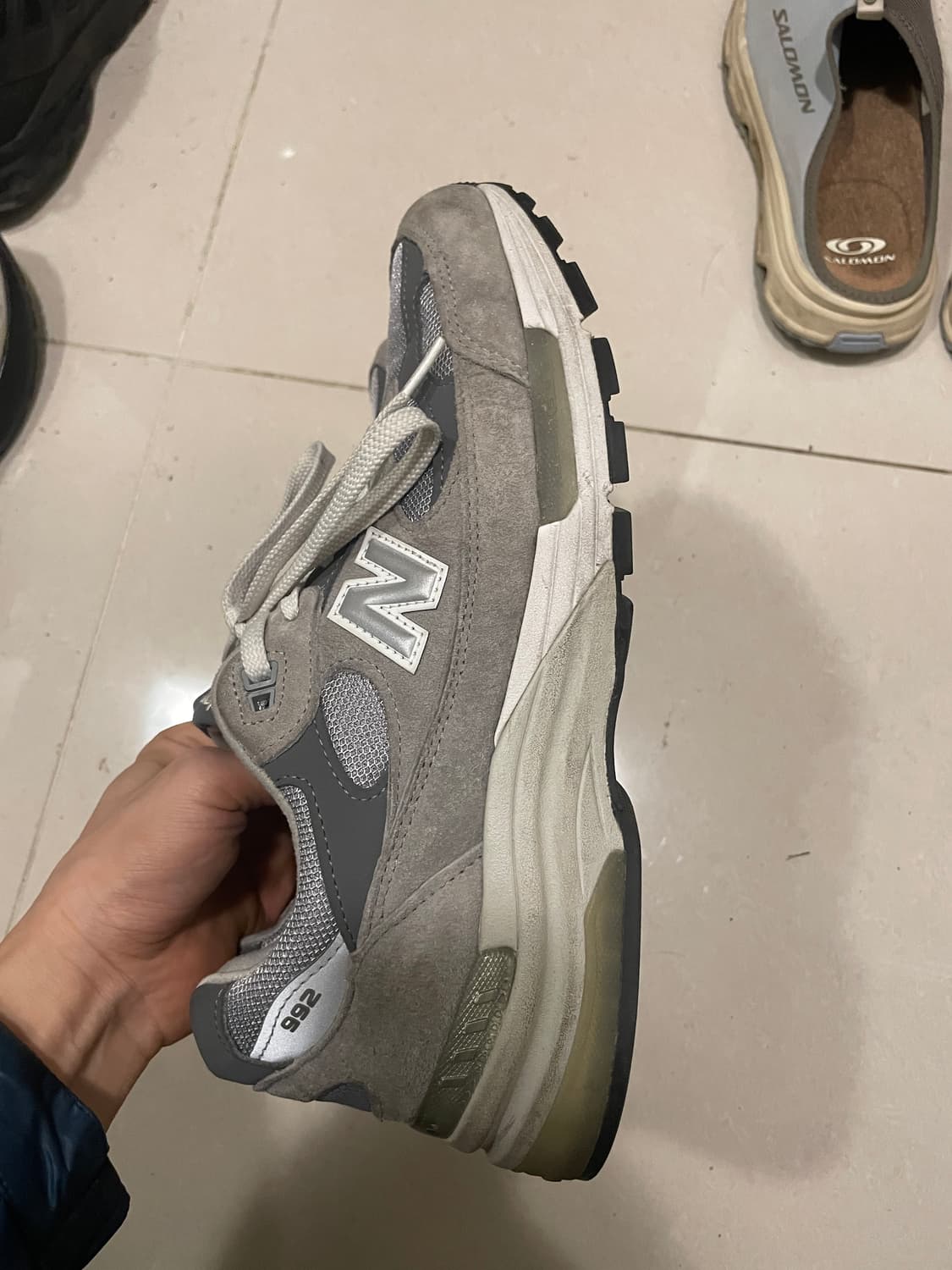 뉴발란스992 그레이 275 상품이미지2