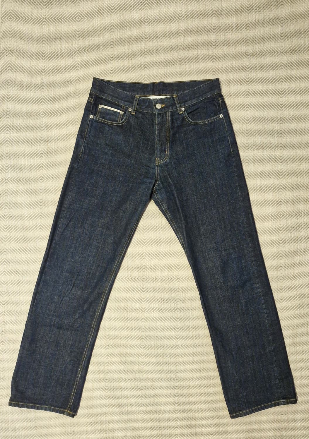 유니폼브릿지 셀비지 데님 팬츠 딥 인디고 상품이미지2