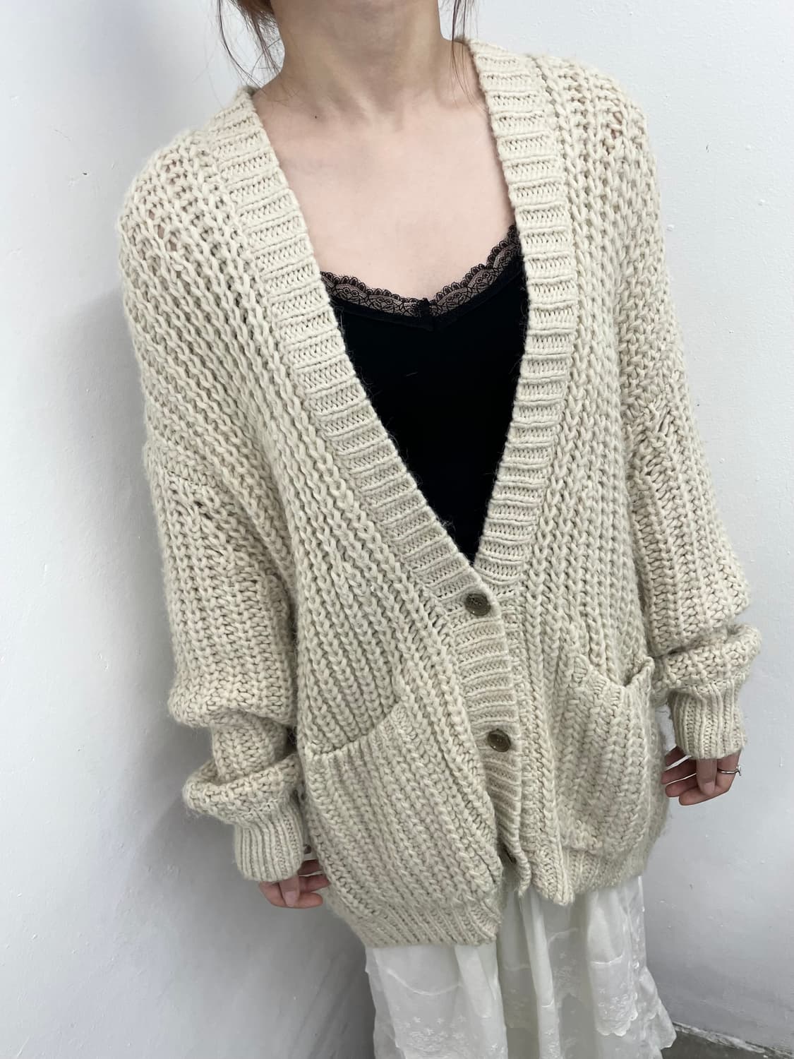 크림 모리 아방 가디건 상품이미지3