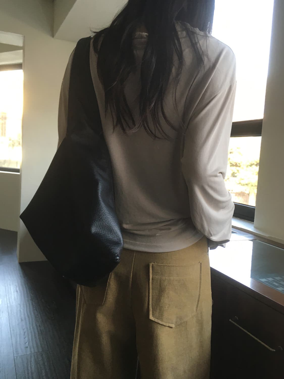 미엔느 mienne 소프트 드레이프 모달 티 상품이미지4