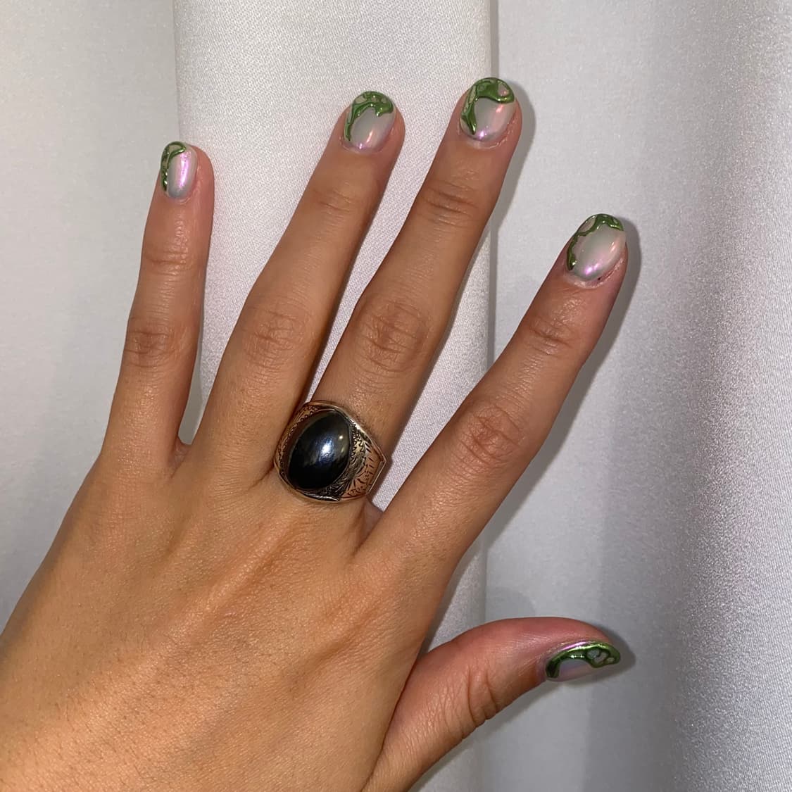 Mexico hematite 925silver ring 상품이미지5