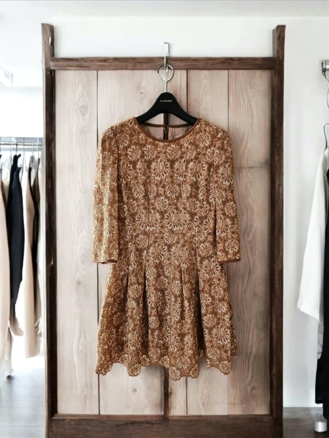 무료배송/질 바이 질스튜어트 플라워 펀칭 러블리 미디원피스 55 상품이미지2