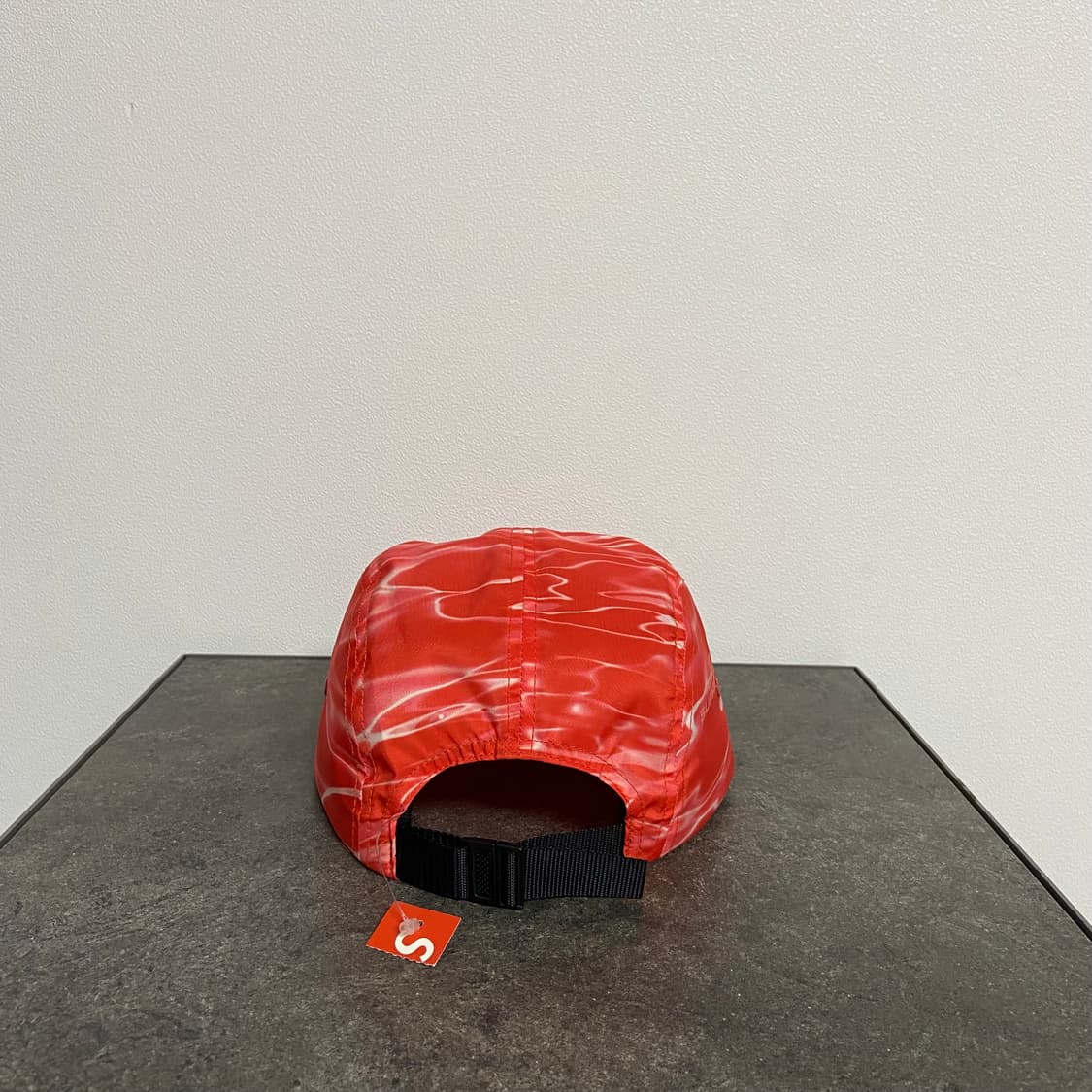 (OS) 슈프림 박스로고 캠프캡 모자 웨이브 레드 상품이미지4