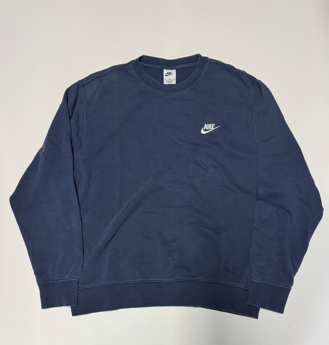 나이키 Nike 23년도 트레이닝 맨투맨 XL 네이비 상품이미지1