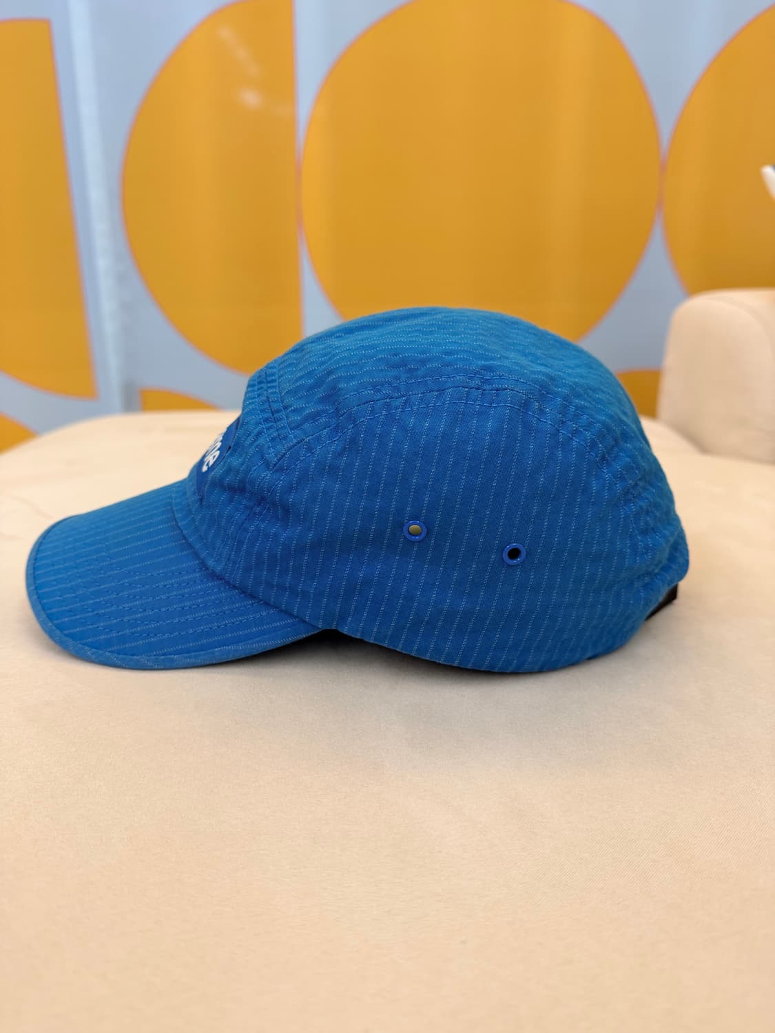Supreme Blue Ripstop Grid Camp Cap 상품이미지2