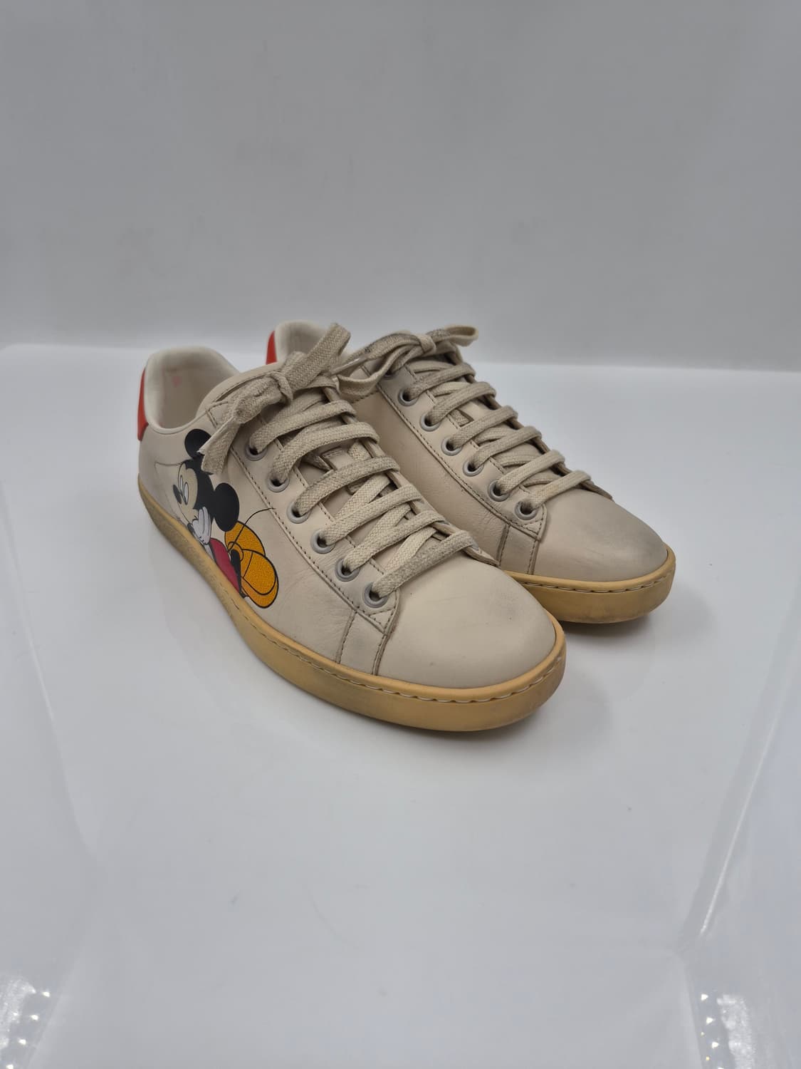 구찌 X 디즈니 미키마우스 에이스 스니커즈 상품이미지3