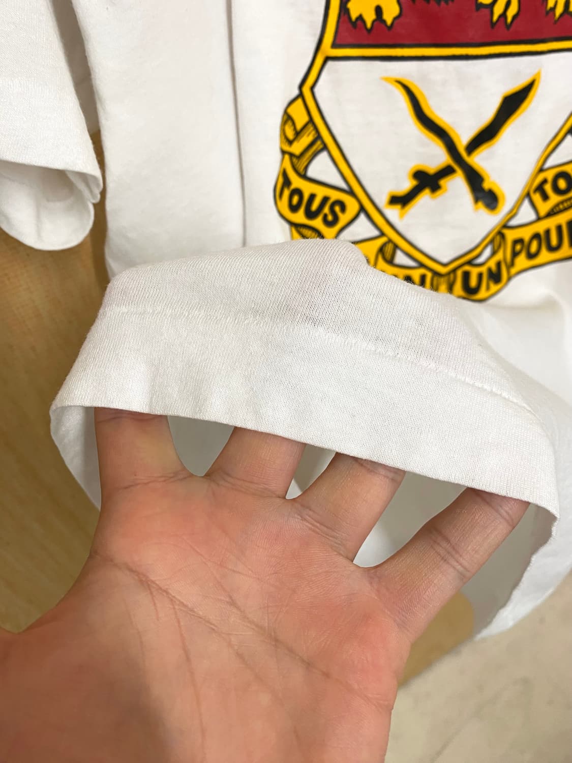 90s U.S ARMY 15th cavalry regiment 미육군 티 상품이미지4