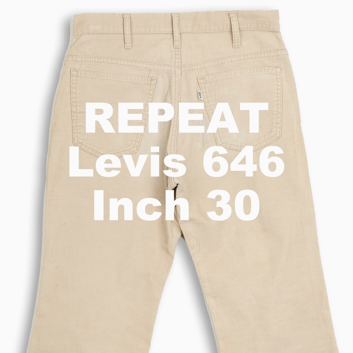 빈티지 리바이스 646 코듀로이 70sUSA 30 인치 OR6463010 상품이미지1
