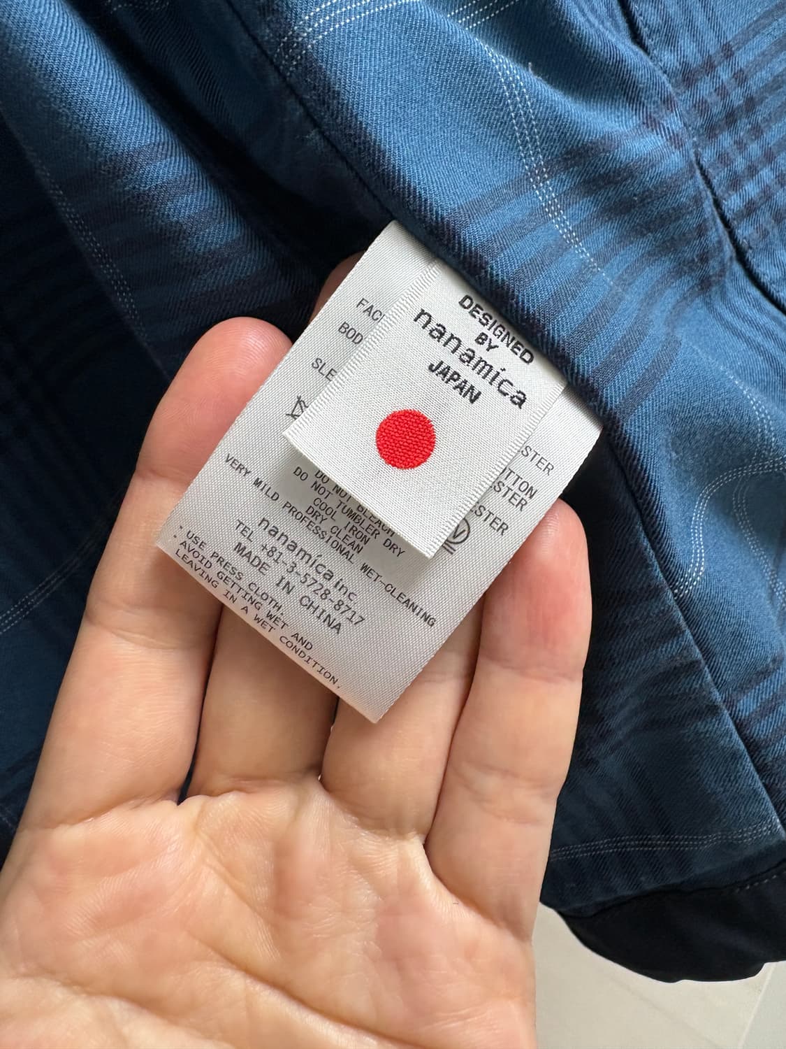 나나미카 24aw 고어텍스 크루저 재킷 L 네이비 상품이미지4