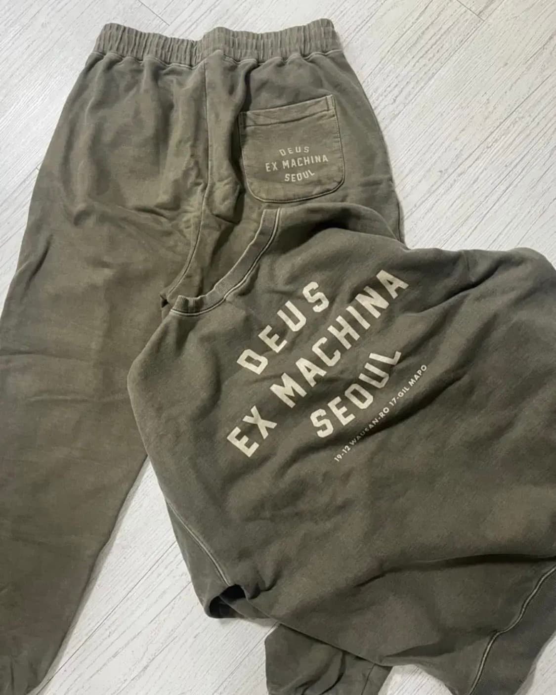 데우스 서울 콜리지 오버다이드 크루넥 세트 상품이미지2