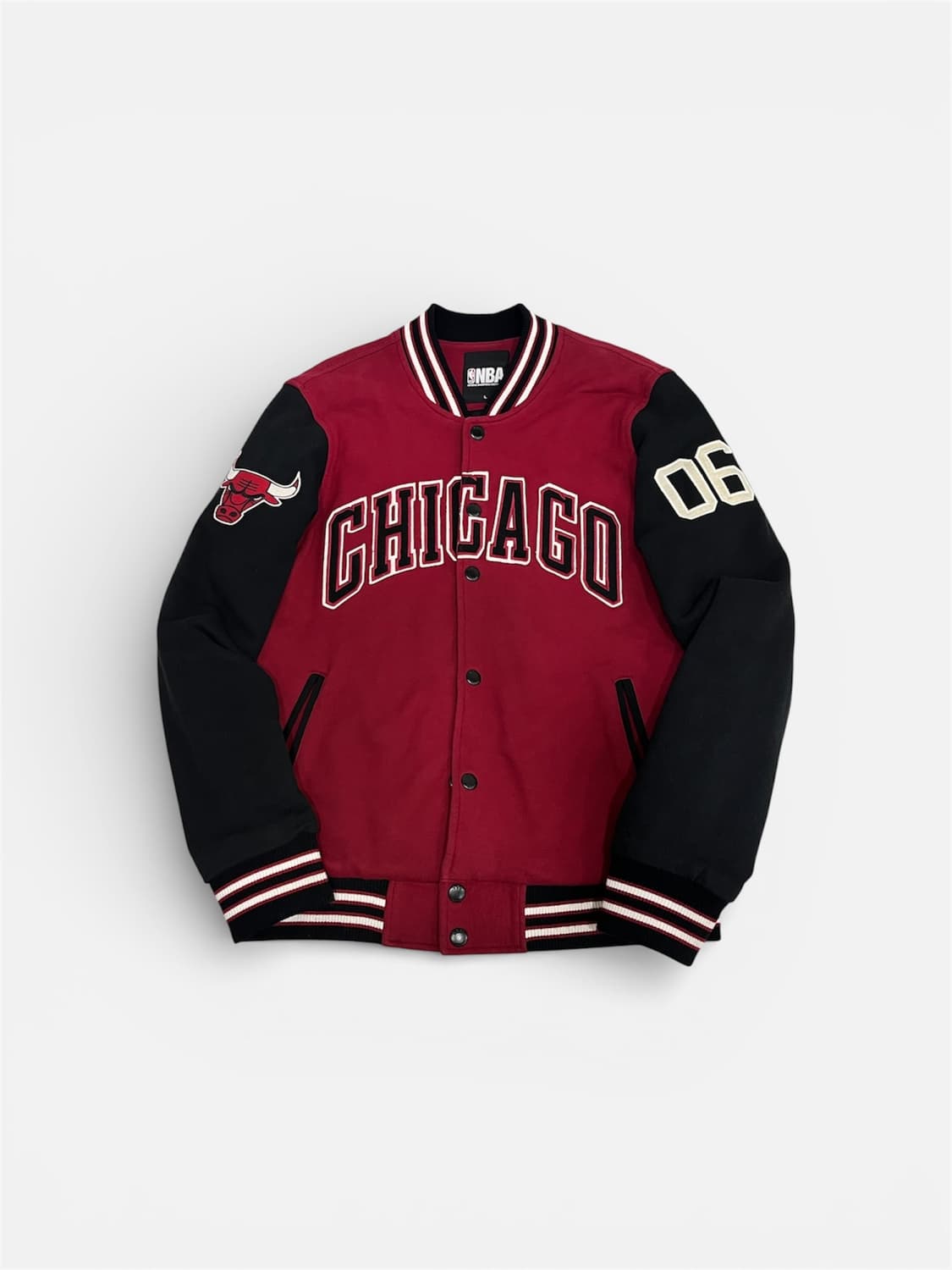 NBA 시카고 불스 바시티 자켓 누빔 L 상품이미지1