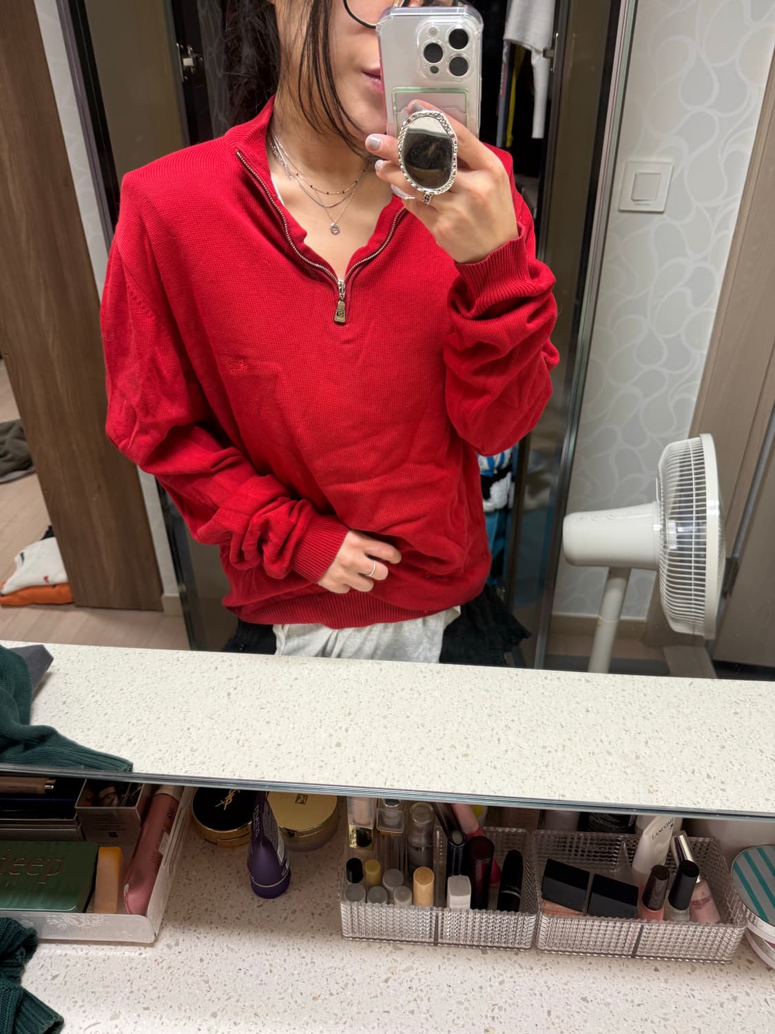 버버리 런던 레드반집업M 상품이미지7